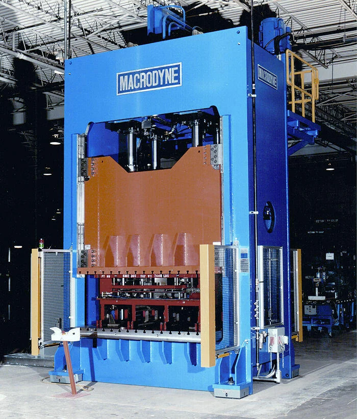 Macrodyne Metalforming hydraulic press family — manufacturer reference image