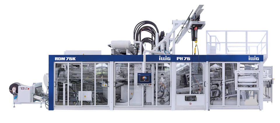 ILLIG RDM 76K 4G roll-fed thermoformer — manufacturer reference image