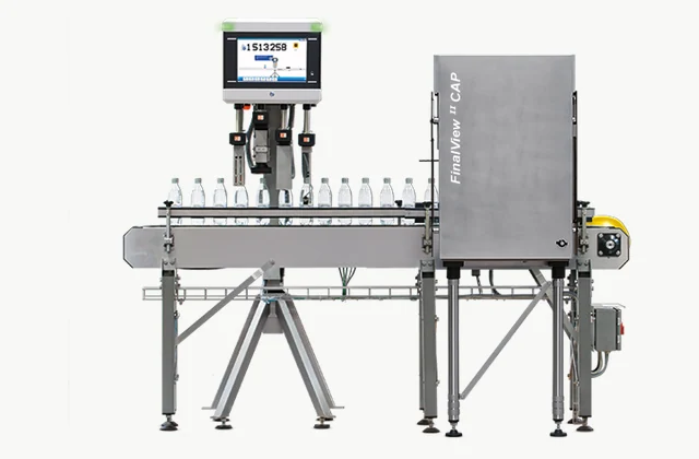 HEUFT FinalView II CAP — cap and closure inspection system equipment reference