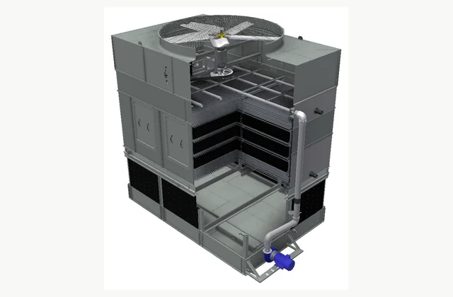 Baltimore Aircoil PFi cutaway closed circuit fluid cooler reference equipment