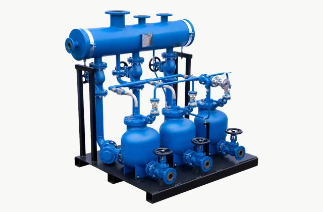 Spirax Sarco packaged mechanical condensate pump unit condensate recovery package reference equipment