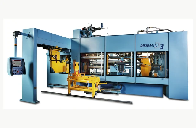 DISA DISAMATIC D3 green sand molding machine reference equipment