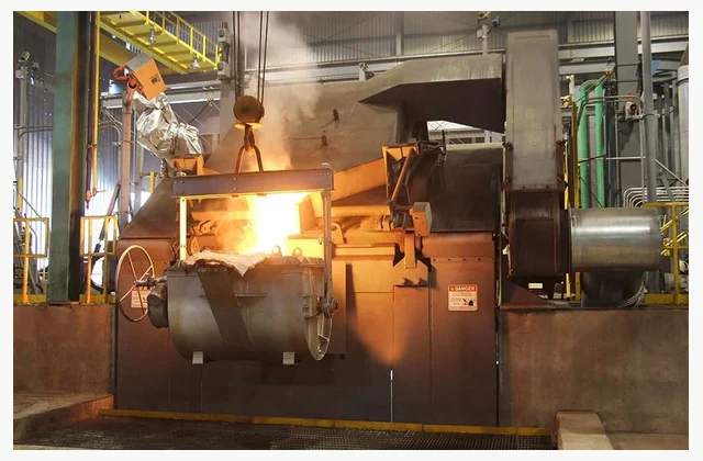 Inductotherm Heavy steel shell furnace — related equipment reference; not the complete vacuum induction melting furnace