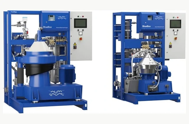 Alfa Laval PureBilge oily water separator — related equipment reference; not the complete induced gas flotation oily water system