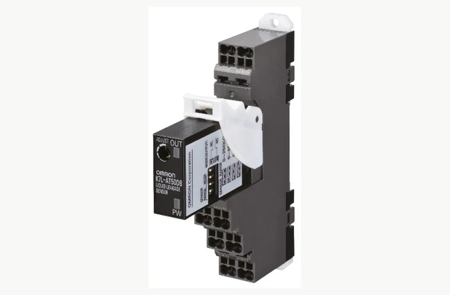 OMRON K7L liquid leakage amplifier and sensing system actual equipment configuration reference