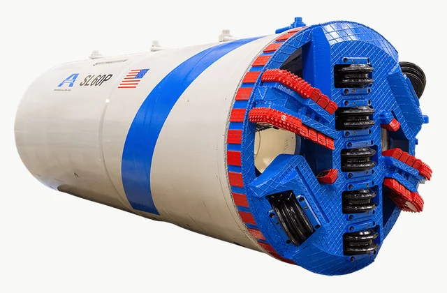 Akkerman SLP periphery-drive system — microtunneling machine equipment reference