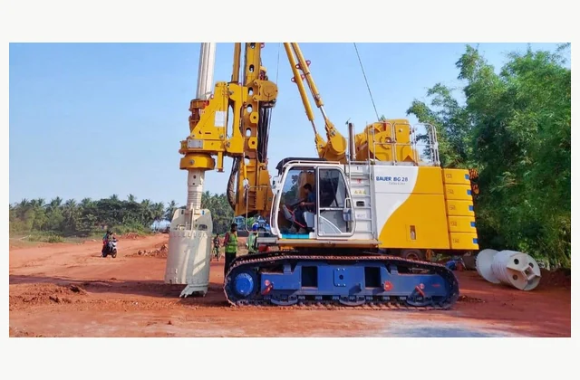BAUER BG 28 BT 70 — rotary piling rig equipment reference