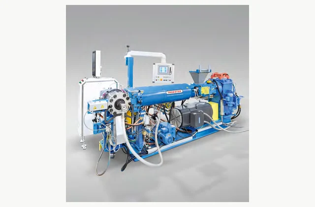 TROESTER GS rubber extruder — rubber extrusion line equipment reference