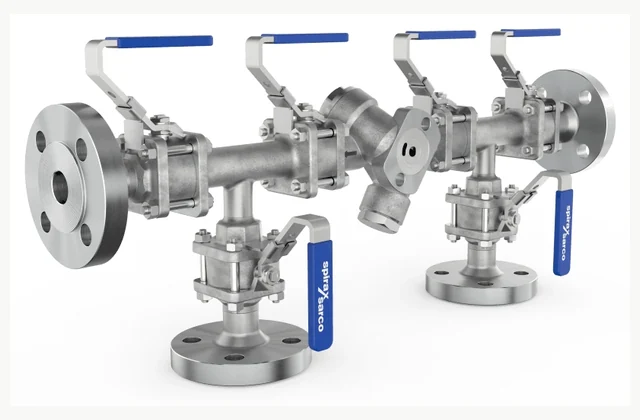 Spirax Sarco STS17.2 — related equipment reference; not the complete steam pressure reducing and desuperheating station