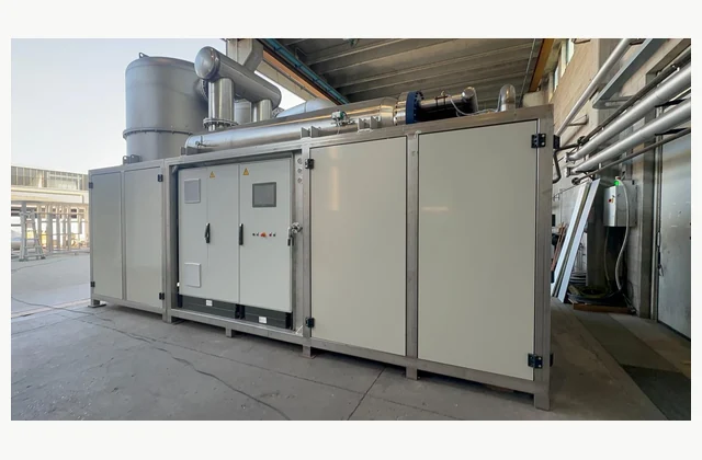 Condorchem Envitech ENVIDEST LT FC-2 wastewater evaporation concentrator reference equipment