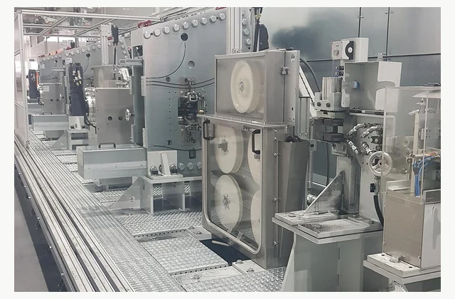 FUHR Multi-stand wire rolling production line wire flattening rolling line reference equipment