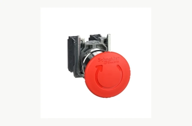 Schneider Electric Harmony XB4BS8445 — official emergency stop pushbutton reference
