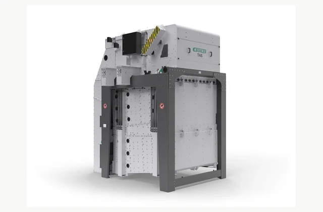 Buhler TAS universal grain cleaner official product configuration reference