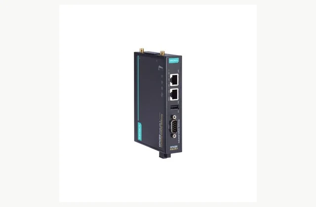 Moxa OnCell 3120-LTE-1 Series official product reference; pictured configuration is illustrative