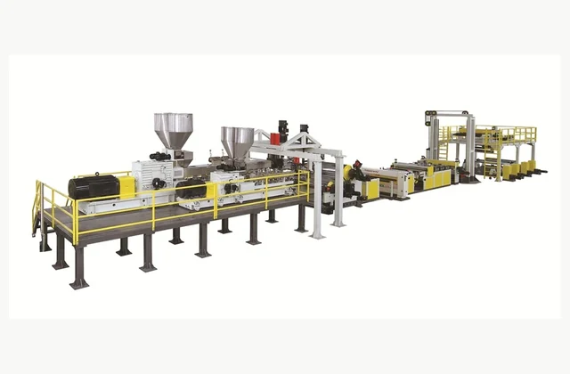 JWELL PET twin-screw sheet extrusion line official product configuration reference