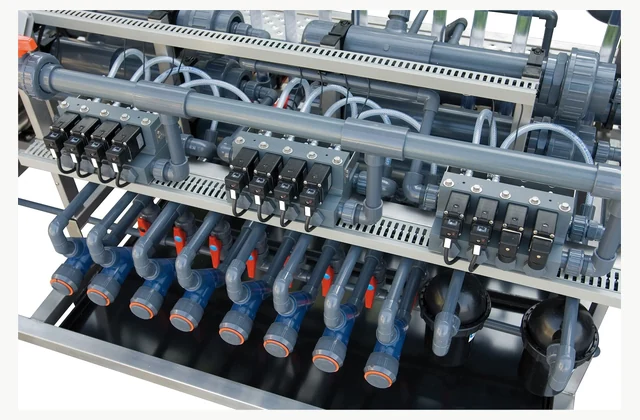 Priva Nutronic fertilizer injection unit — actual manufacturer configuration reference