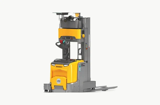 Jungheinrich ERC 213a automated forklift, manufacturer configuration reference for automated forklift; reference brand does not imply stock or authorized representation