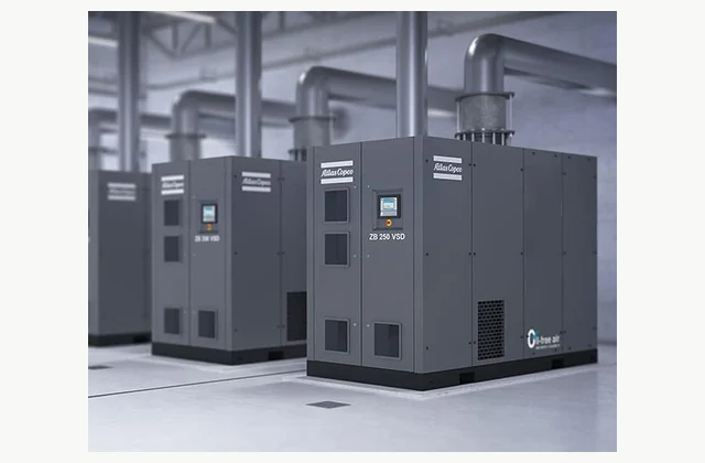 Atlas Copco ZB VSD centrifugal turbo blower reference equipment