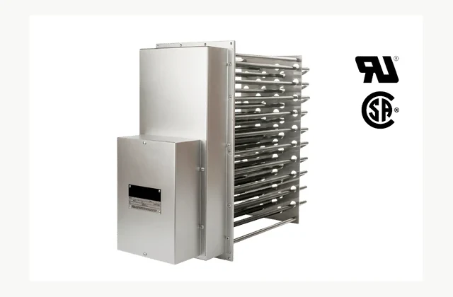 Chromalox ADH flanged duct heater electric duct heater reference equipment