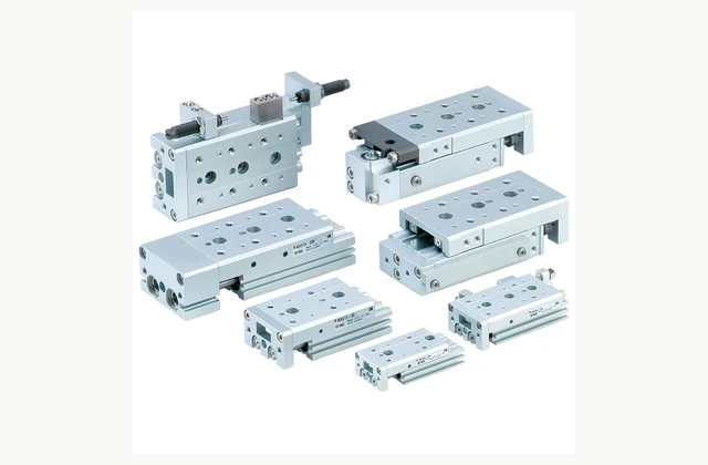 SMC MXS — official guided pneumatic slide reference