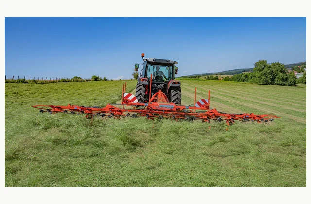 KUHN GF 8703 — official hay tedder reference