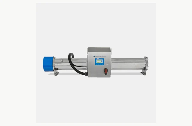 Aquafine / Trojan Technologies OptiVenn industrial UV reactor — related equipment reference; not the complete photocatalytic water treatment pilot system