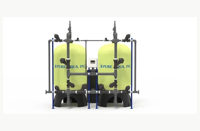 Pure Aqua Industrial water softener — related equipment reference; not the complete industrial condensate polishing system