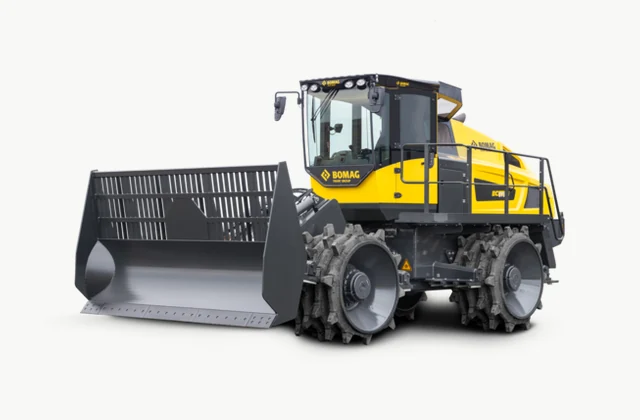 BOMAG BC 573 RB-5 — official landfill compactor reference