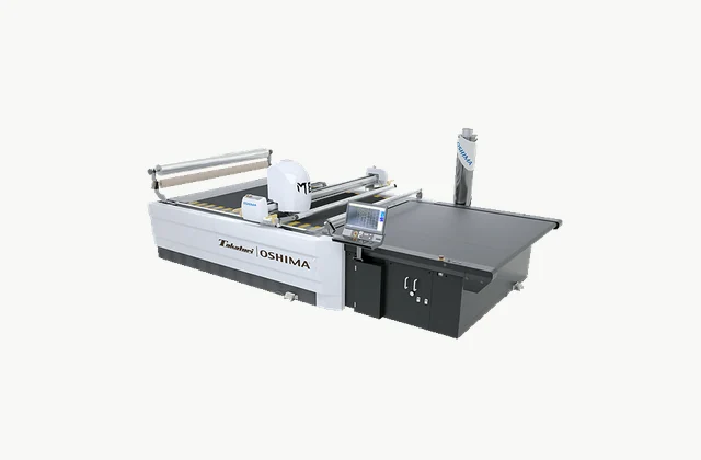 OSHIMA M8S — official multi-ply fabric cutting system reference