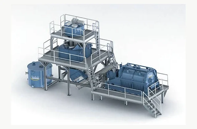 Herbold Meckesheim Hot-Wash recycling reactor system, manufacturer configuration reference for plastic hot wash reactor; reference brand does not imply stock or authorized representation