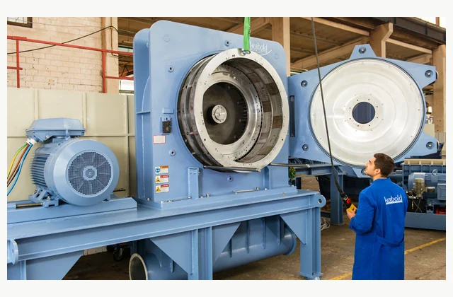 Herbold Meckesheim PU 1250 plastic pulverizer, manufacturer configuration reference for plastic pulverizer; reference brand does not imply stock or authorized representation