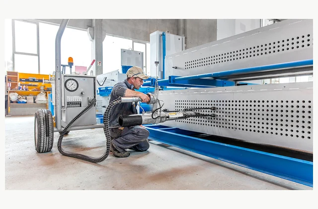 PAUL Precast factory prestressing system — official precast concrete prestressing system reference