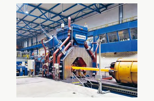 SMS group SMX hydraulic radial forging machine radial forging machine reference equipment