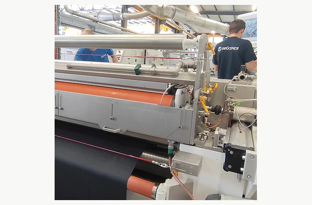 BRÜCKNER ECO-COAT — official textile coating line reference