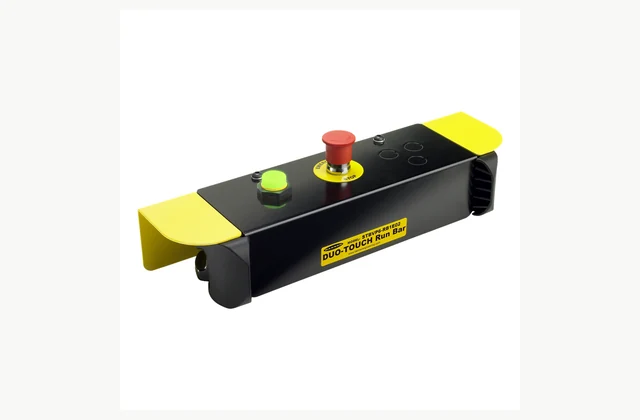 Banner Engineering DUO-TOUCH Run Bar — official two-hand control station reference