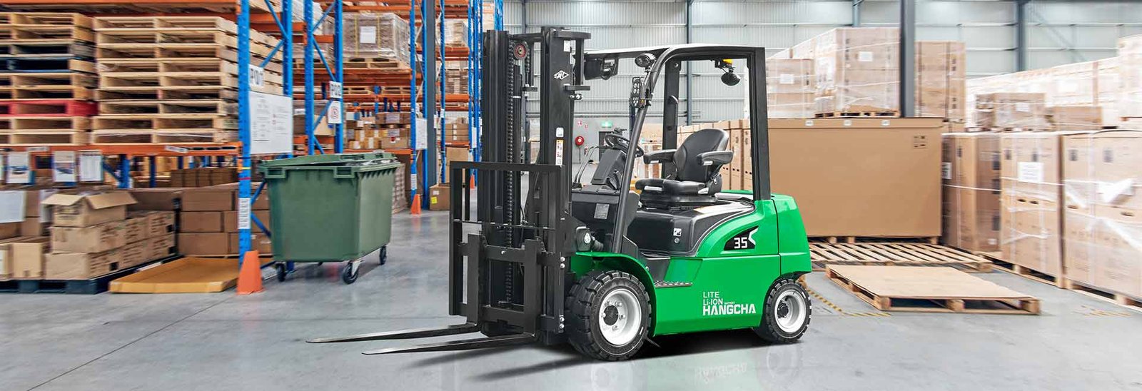 HANGCHA XC Li-ion light-duty series (shown 3.5 t variant) — manufacturer reference image