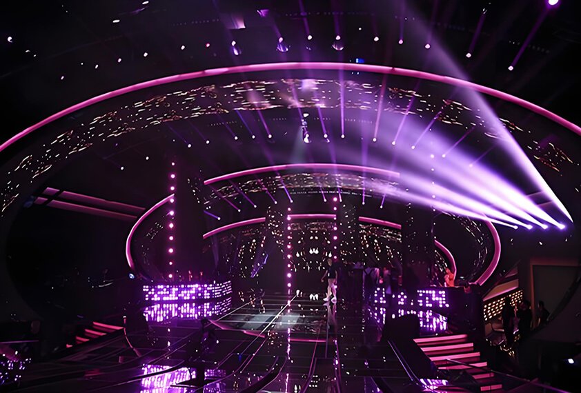 custom stage system / aluminum stage platform / modular stage