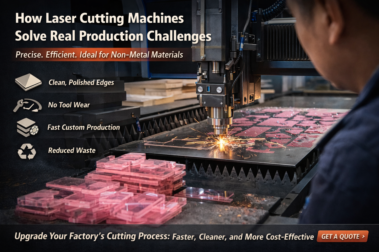 How Non-Metal Laser Cutting Machine Solves Real Production Challenges in Modern Factories
