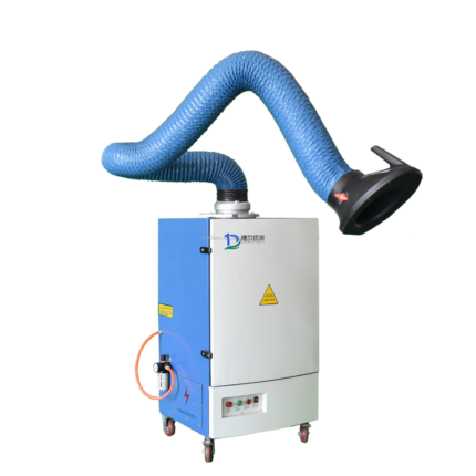 Self Cleaning Vertical Cartridge Dust Collector for Factory Use
