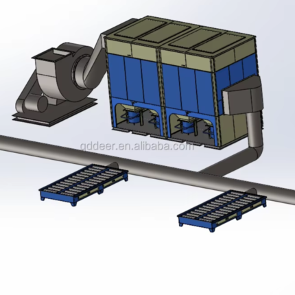 Scroll Housing Industrial Blower Fan for Air Dust Exhaust