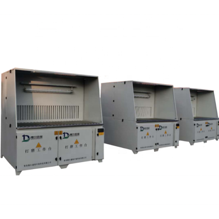 Dust Containment System for Sand Blasting and Grinding Booths