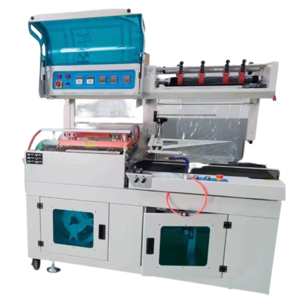 Packing Factory L Bar Sealer Egg Tray Coconut Shrink Wrap Machines Food Gelatin Box Heat Industrial  Wrapping Machine