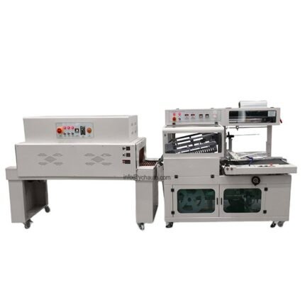 High Speed Automatic L Bar Sealer and Heat Shrink Wrap Tunnel Machine for Carton Food Tray