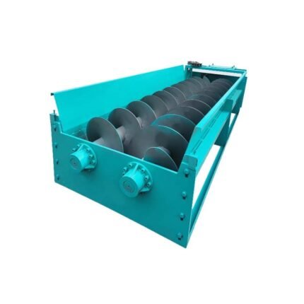Double Screw Conveyor New Design for Wood Chip Composting Twin Screw Feeder for Manufacturing Plant