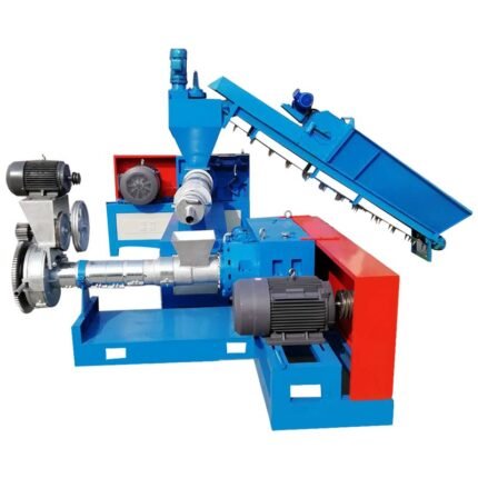 Automatic Plastic Recycling Machine for Granule Production From Waste Materials