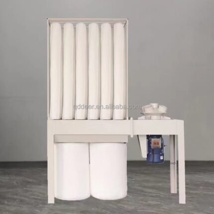 Pulse Cleaning Cartridge Dust Collector with Stainless Steel Filter