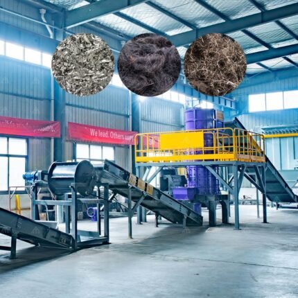 Scrap Aluminum Scrap Iron Steel Metal Vertical Crusher Hammers Vertical Iron Chip Crusher