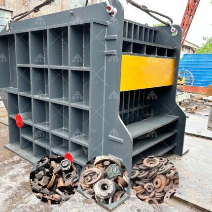 High Quality Scrap Metal Aluminum Cast Can Pig Iron Metal Chip Crusher Machine