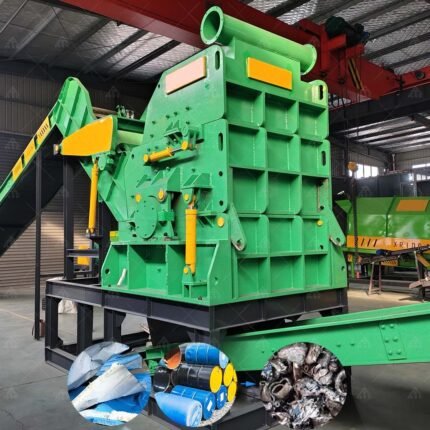 Scrap Metal Slag Steel Scrap Aluminum Hammer Used Car Crusher Machine for Sale