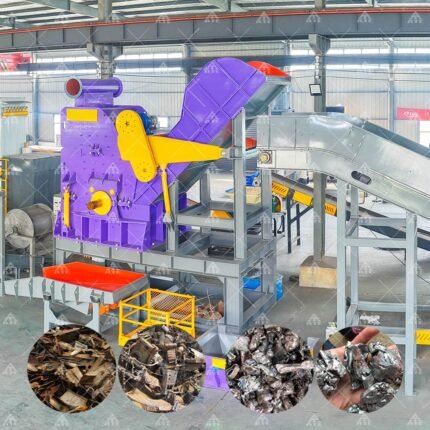 High Quality Scrap Steel Thin Material Scrap Metal Iron Heavy Hammer Mill Metal Crusher